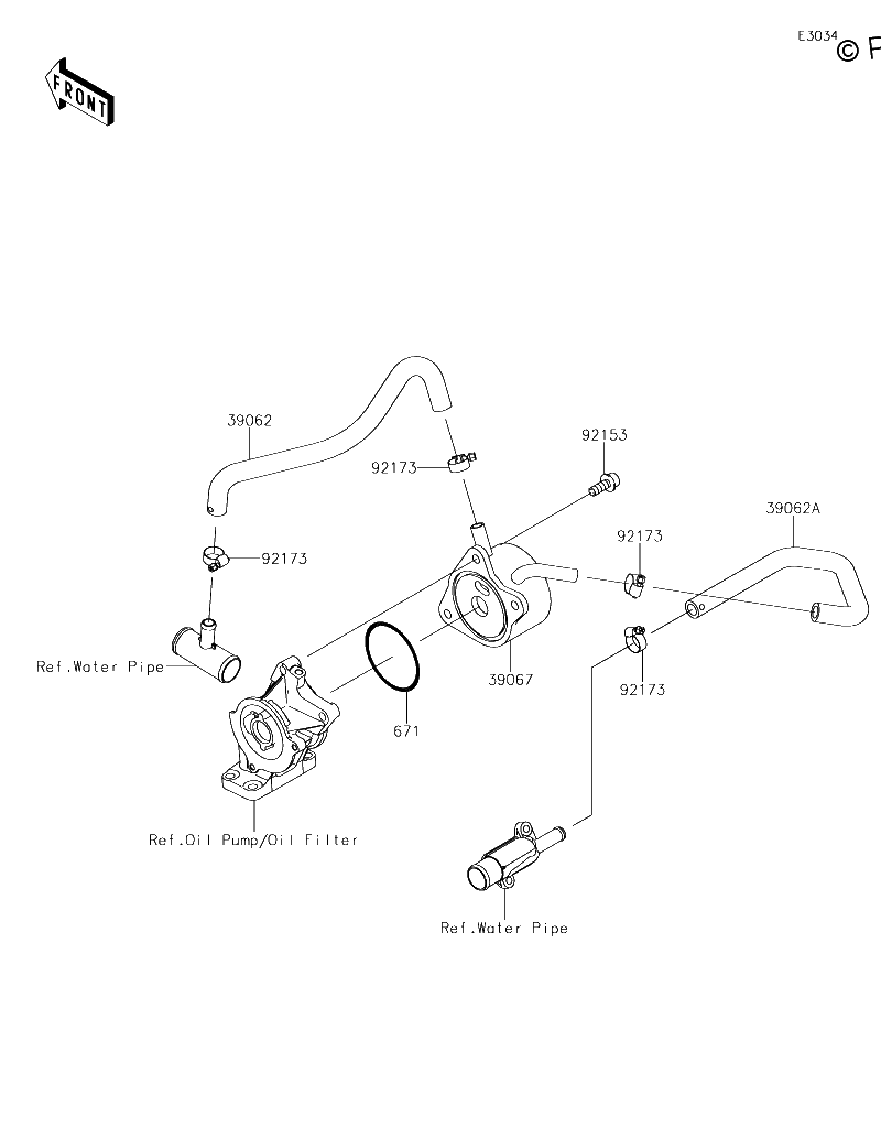 Diagrama de OIL COOLER