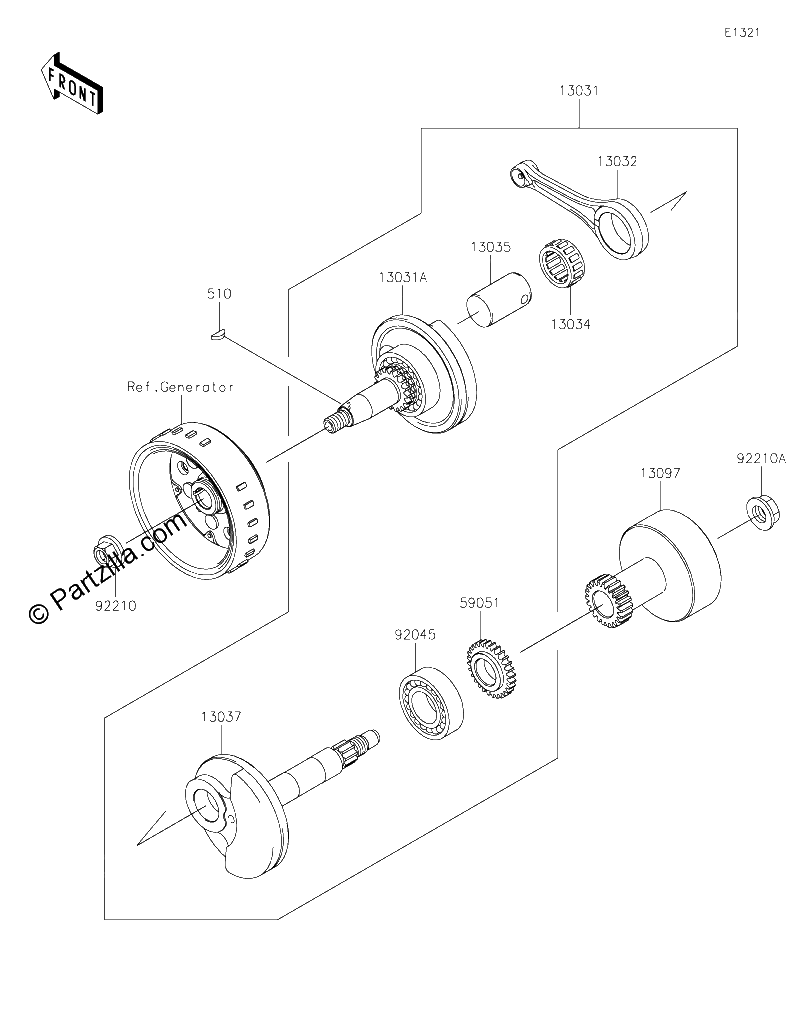 Diagrama de CRANKSHAFT