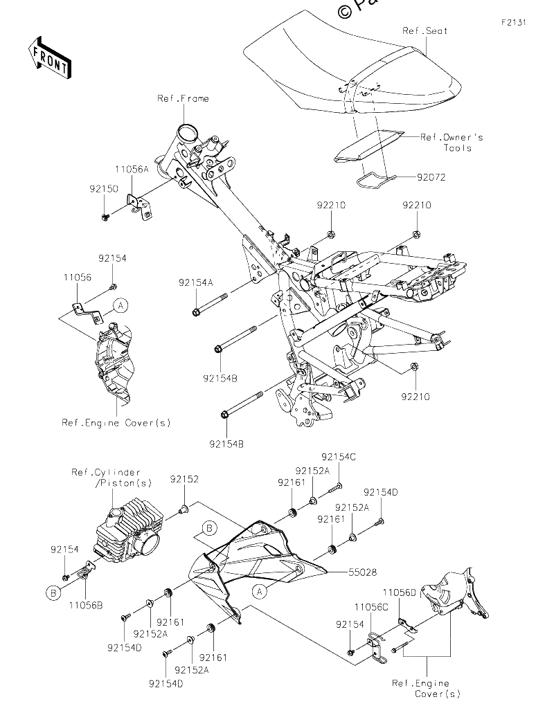 Diagrama de FRAME FITTINGS