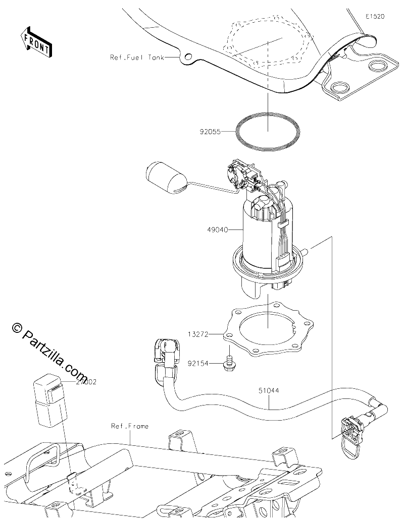 Diagrama de FUEL PUMP