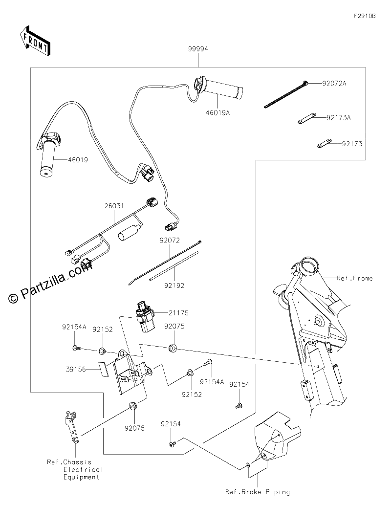 Diagrama de ACCESSORY GRIP HEATER
