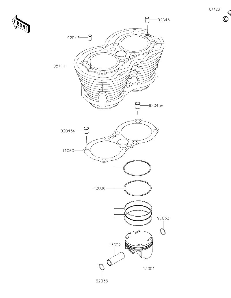 Diagrama de CYLINDER PISTON S