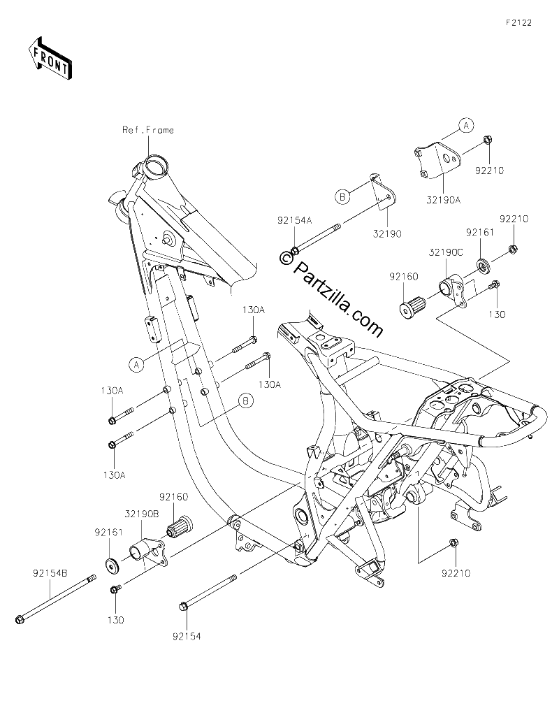 Diagrama de ENGINE MOUNT