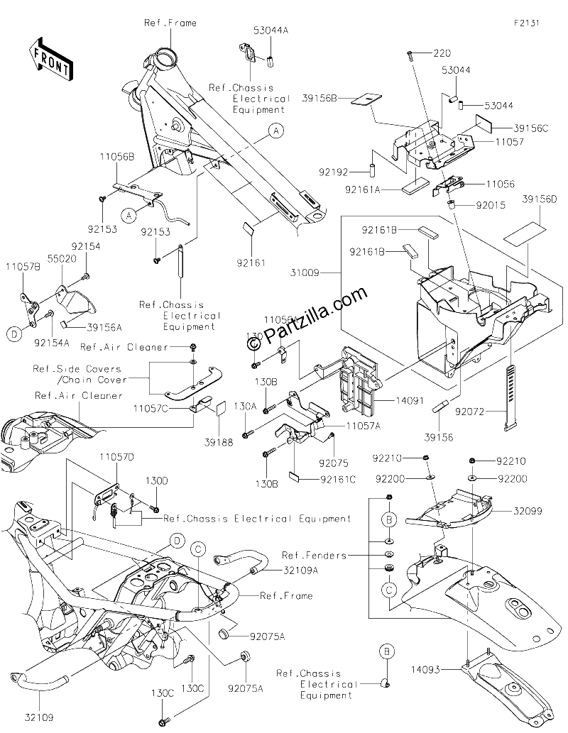 Diagrama de FRAME FITTINGS