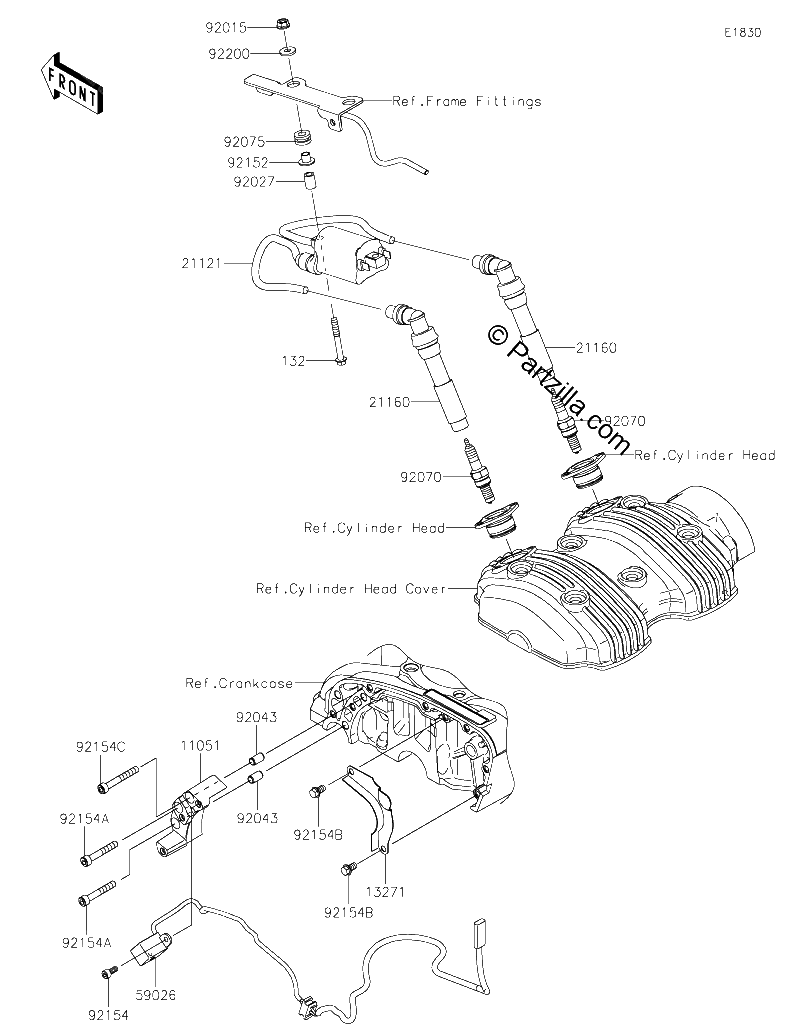 Diagrama de IGNITION SYSTEM