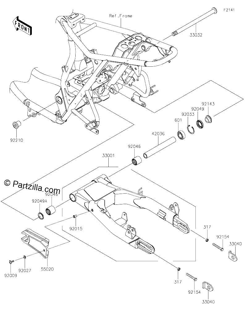 Diagrama de SWINGARM