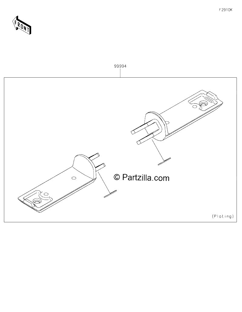 Diagrama de ACCESSORY FOOT PEG
