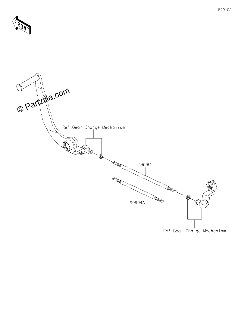 Diagrama de ACCESSORY TIE ROD
