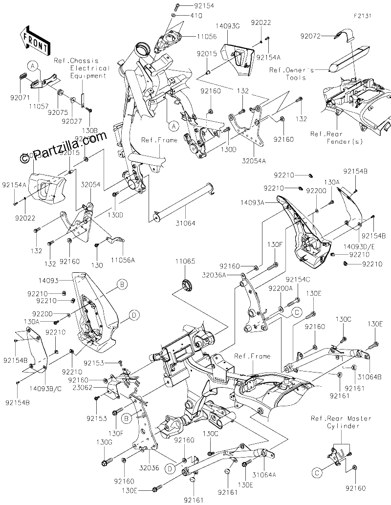 Diagrama de FRAME FITTINGS