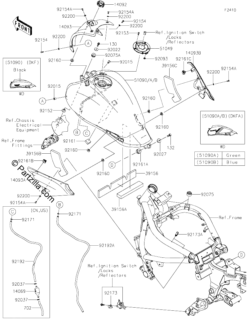 Diagrama de FUEL TANK