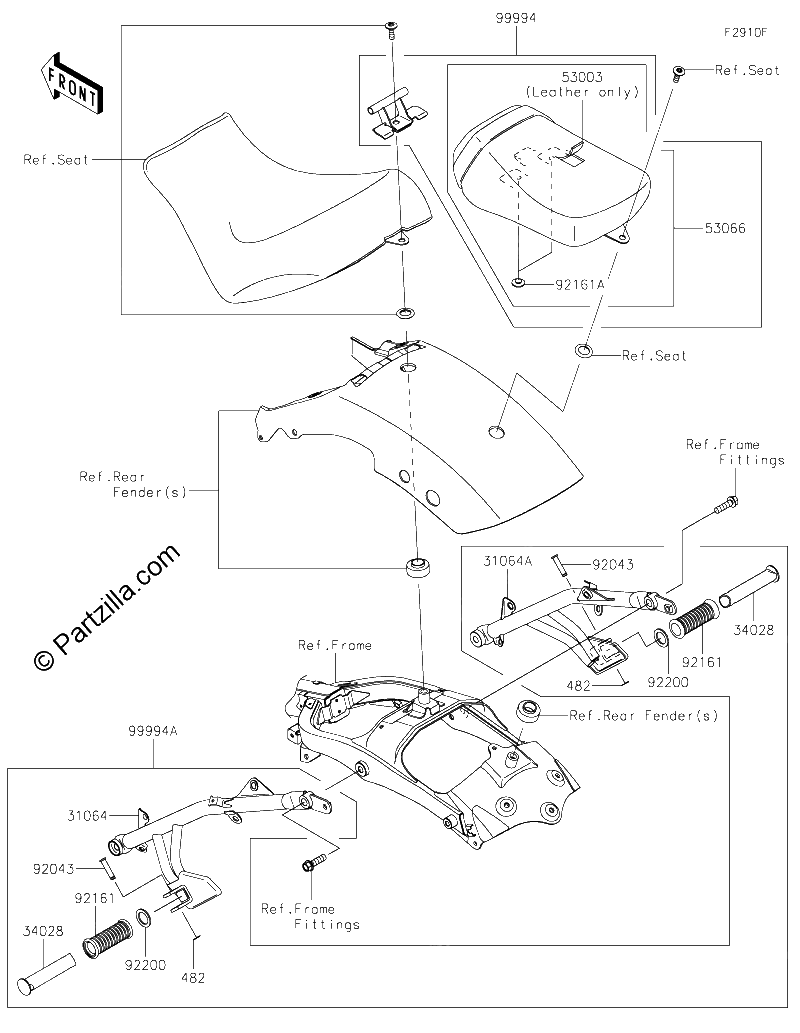 Diagrama de ACCESSORY PASSENGER SEAT