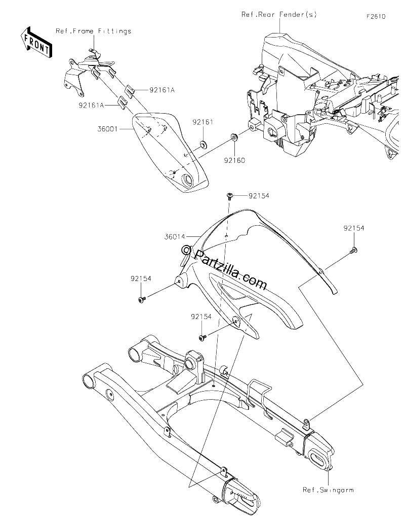 Diagrama de SIDE COVERS CHAIN COVER