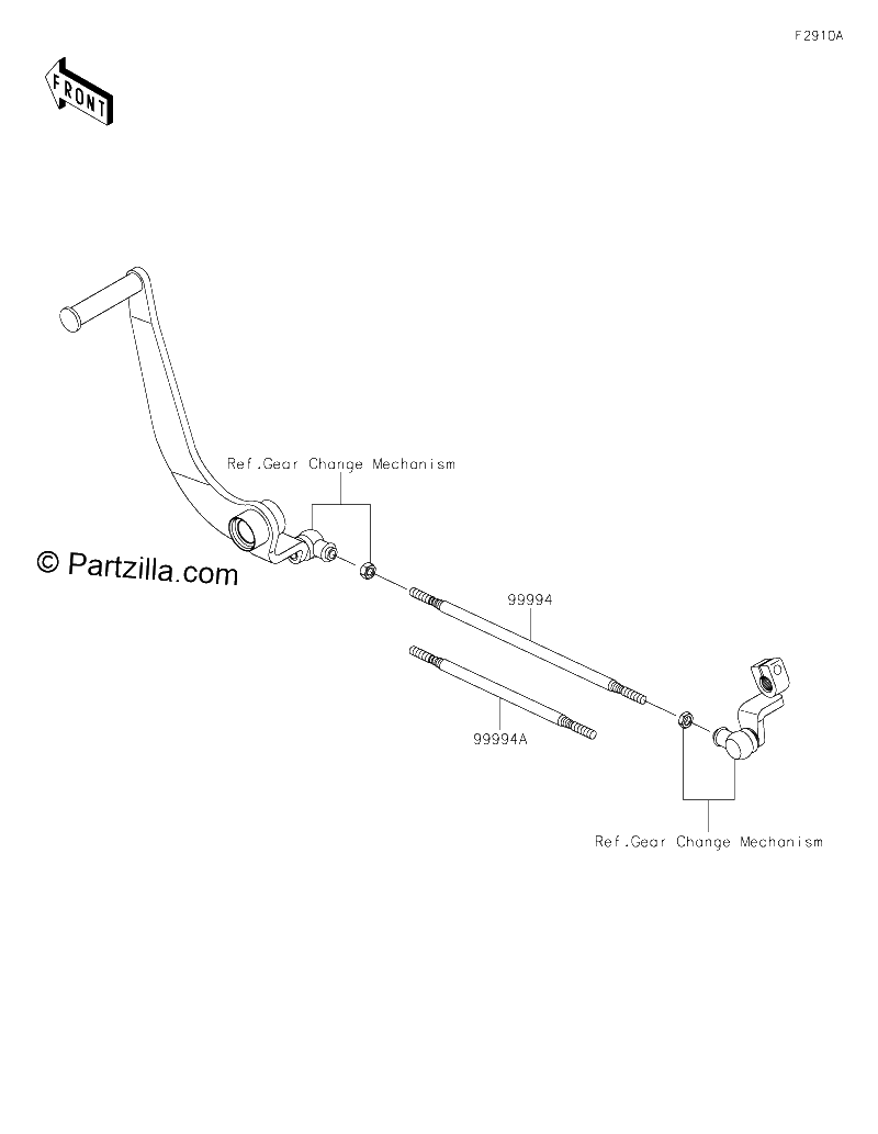 Diagrama de ACCESSORY TIE ROD