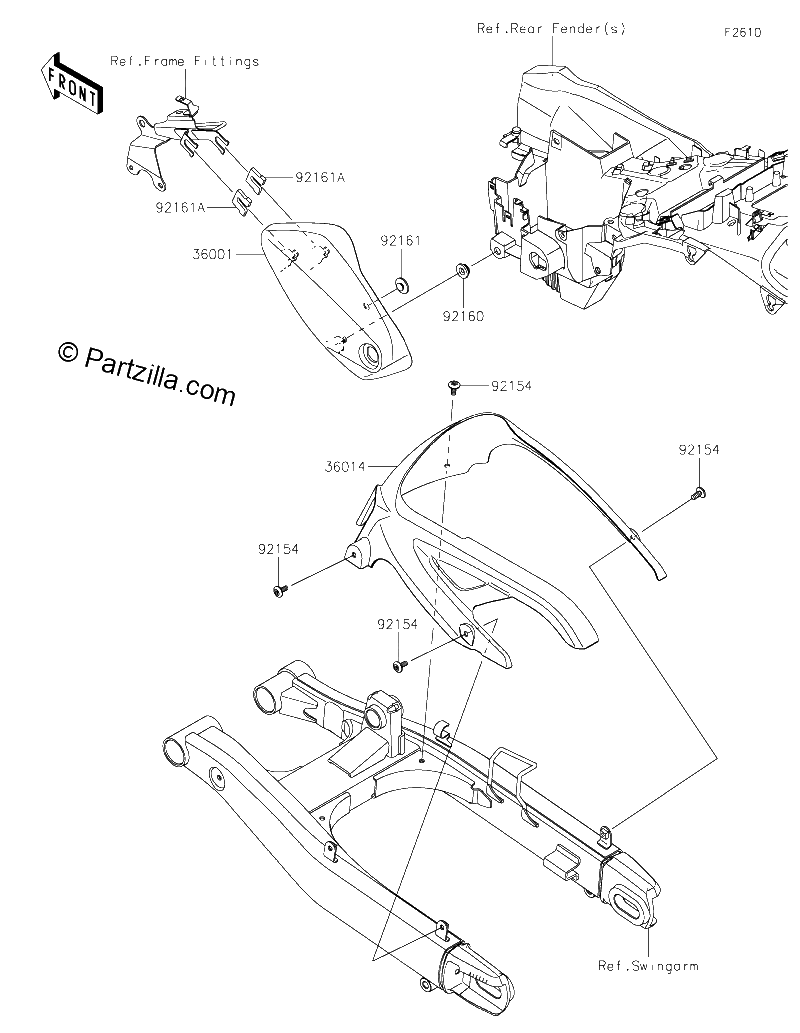 Diagrama de SIDE COVERS CHAIN COVER