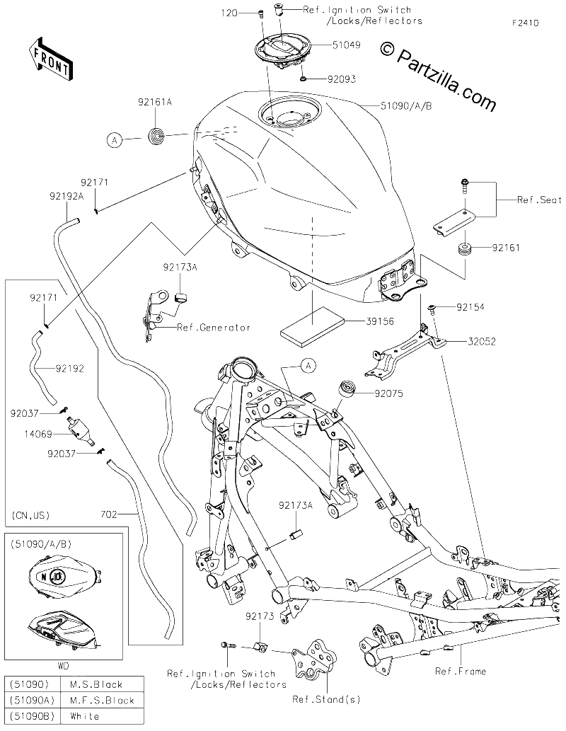 Diagrama de FUEL TANK