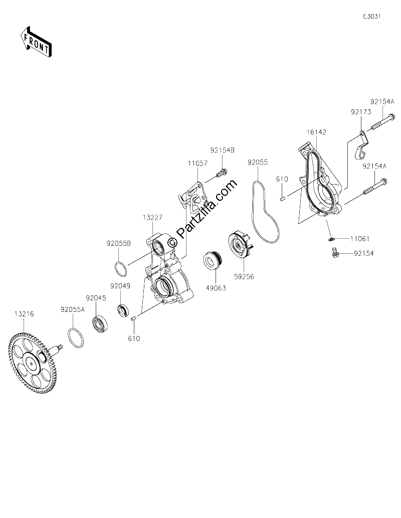 Diagrama de WATER PUMP