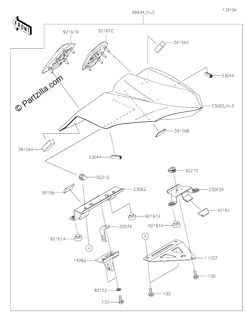 Diagrama de ACCESSORY SINGLE SEAT COVER
