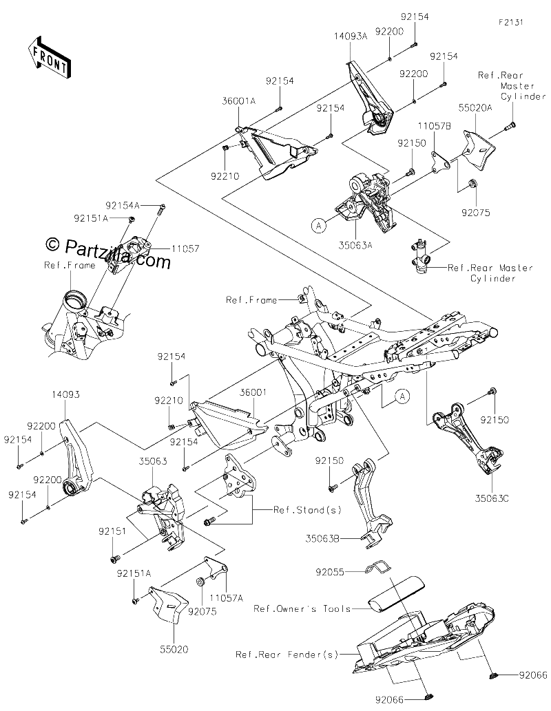 Diagrama de FRAME FITTINGS