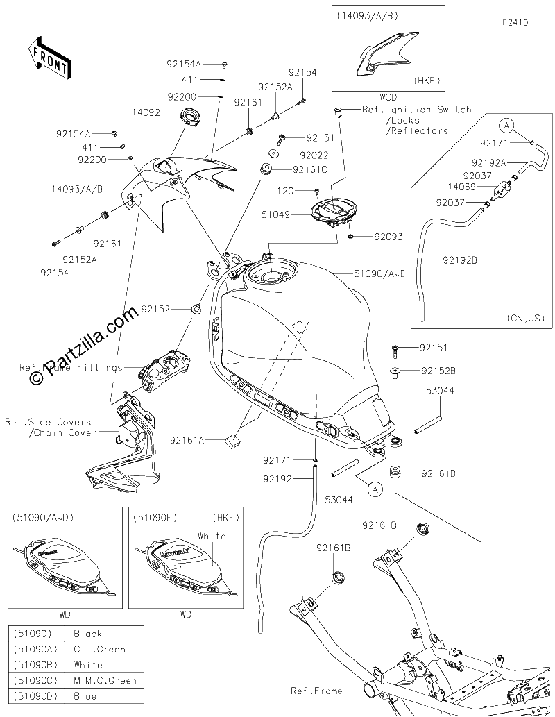Diagrama de FUEL TANK