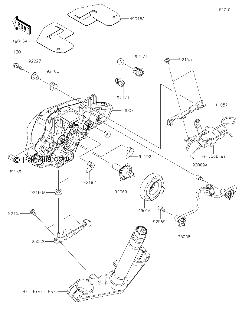 Diagrama de HEADLIGHT S