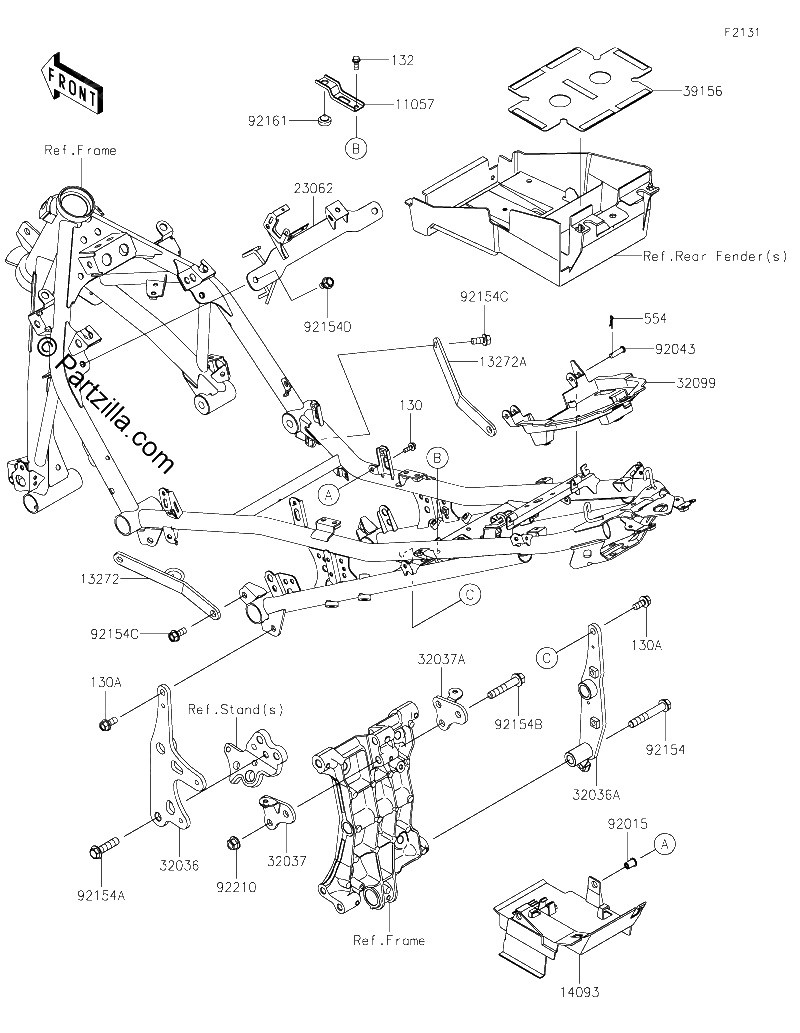 Diagrama de FRAME FITTINGS