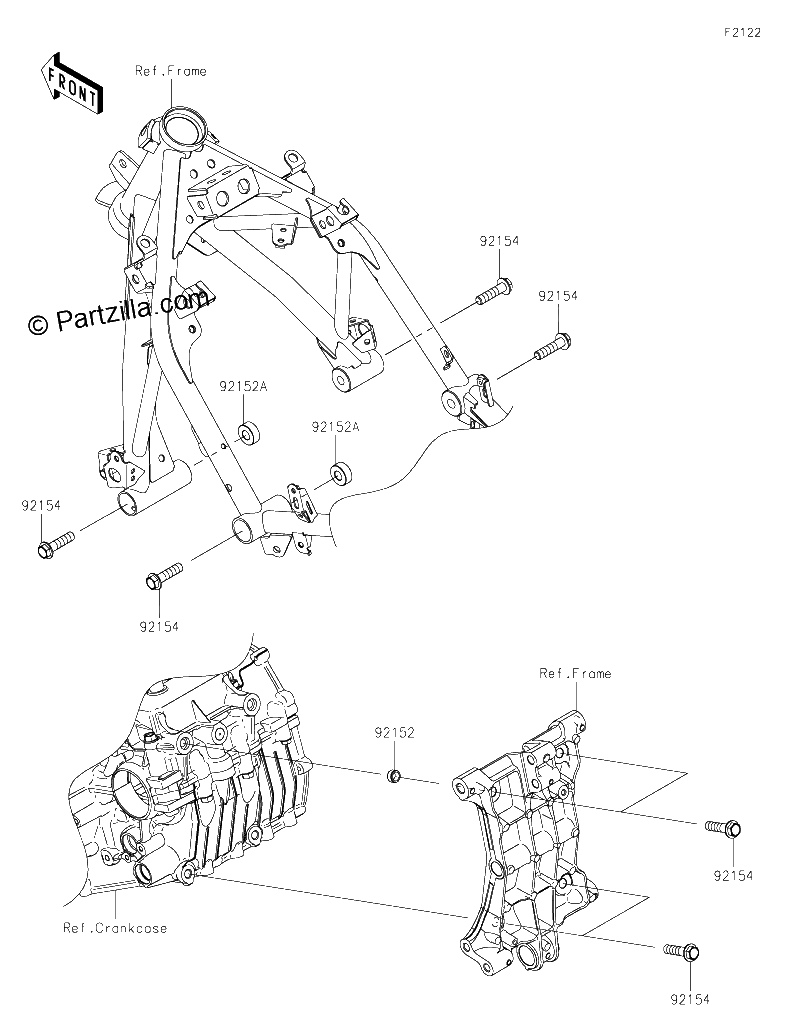 Diagrama de ENGINE MOUNT