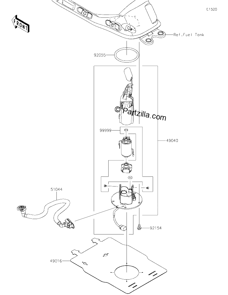 Diagrama de FUEL PUMP