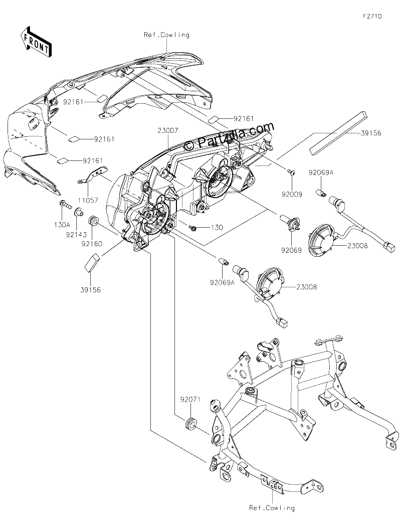 Diagrama de HEADLIGHT S
