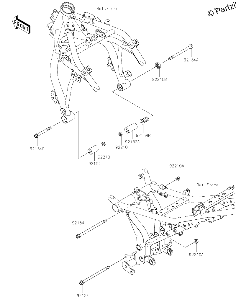 Diagrama de ENGINE MOUNT