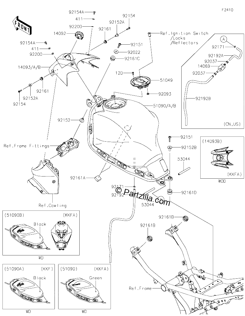 Diagrama de FUEL TANK