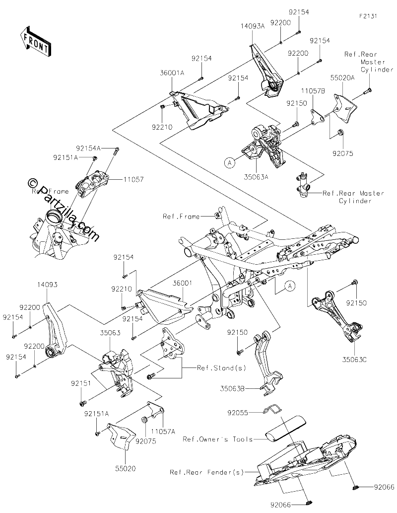 Diagrama de FRAME FITTINGS