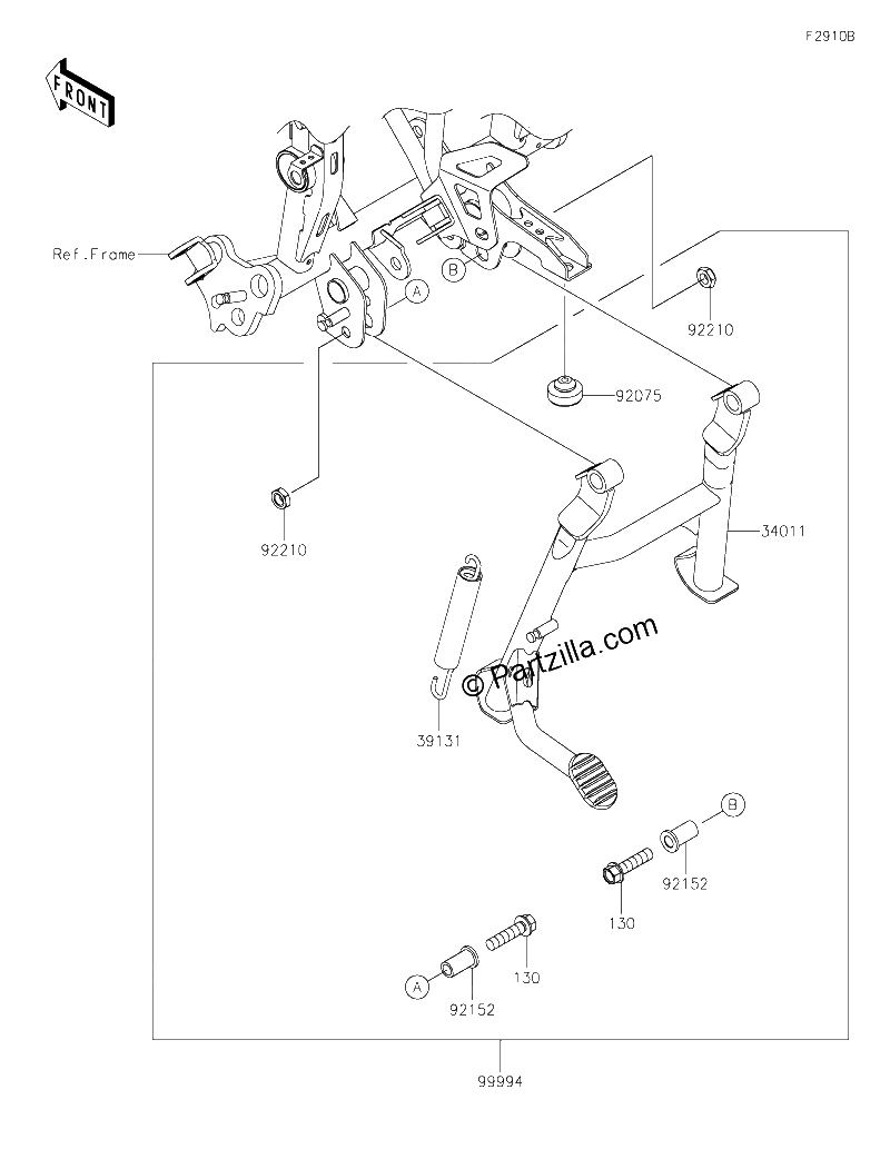 Diagrama de ACCESSORY CENTER STAND