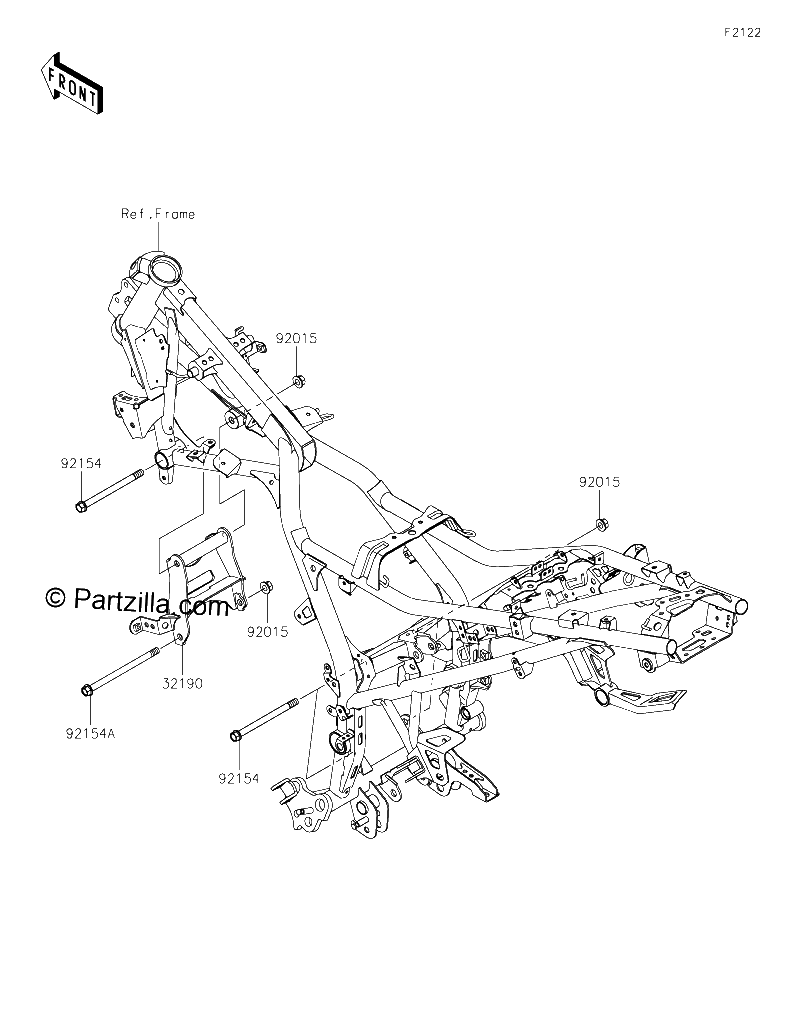 Diagrama de ENGINE MOUNT