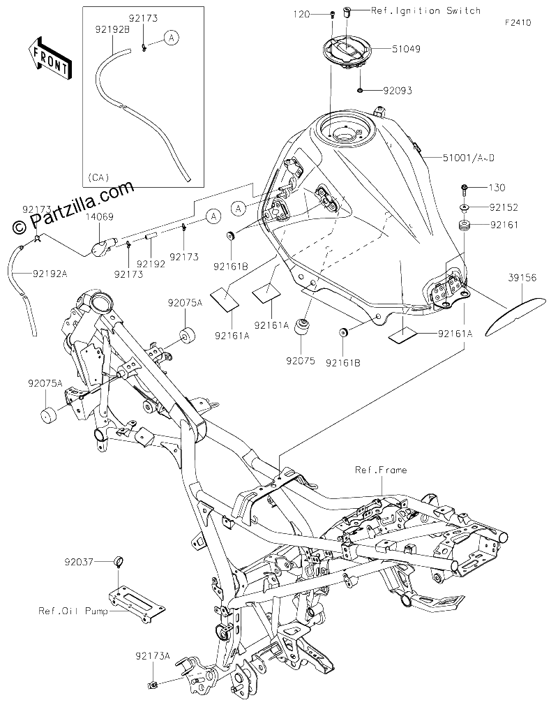 Diagrama de FUEL TANK