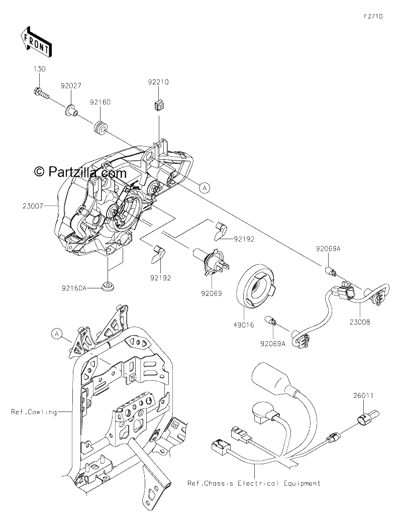 Diagrama de HEADLIGHT S