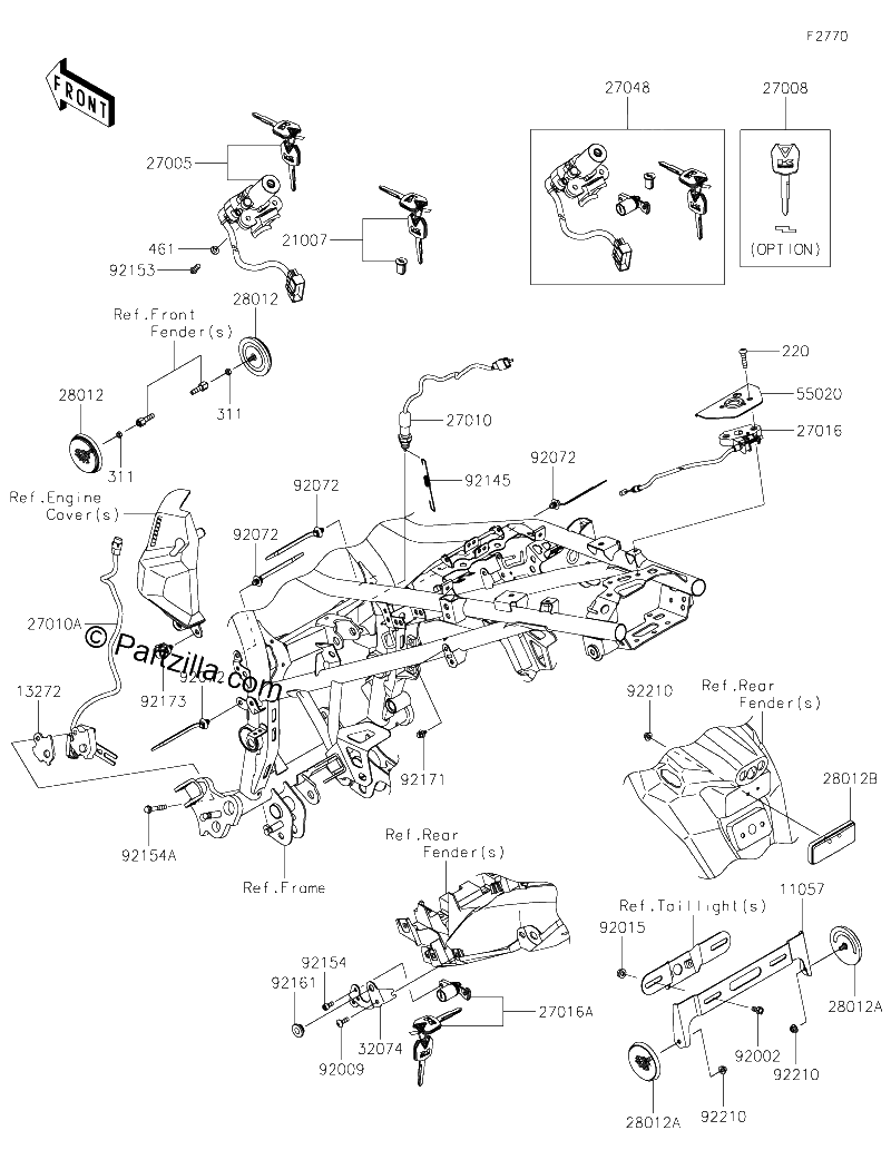 Diagrama de IGNITION SWITCH