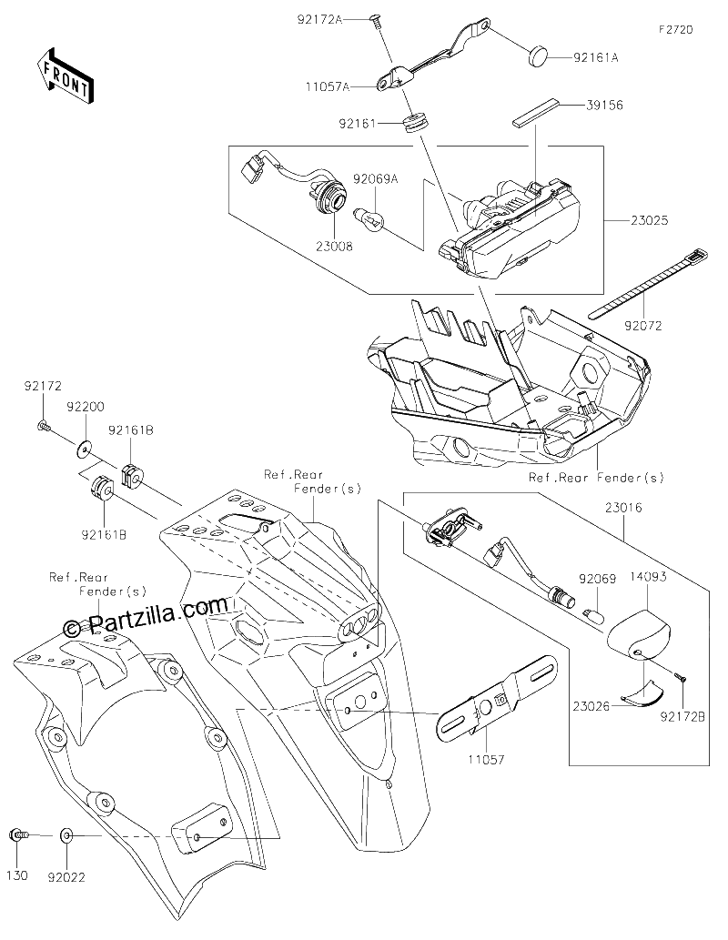 Diagrama de TAILLIGHT S
