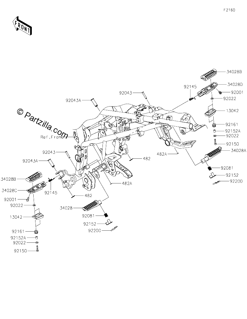 Diagrama de FOOTRESTS