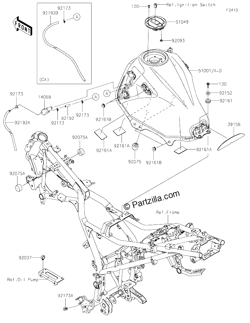Diagrama de FUEL TANK