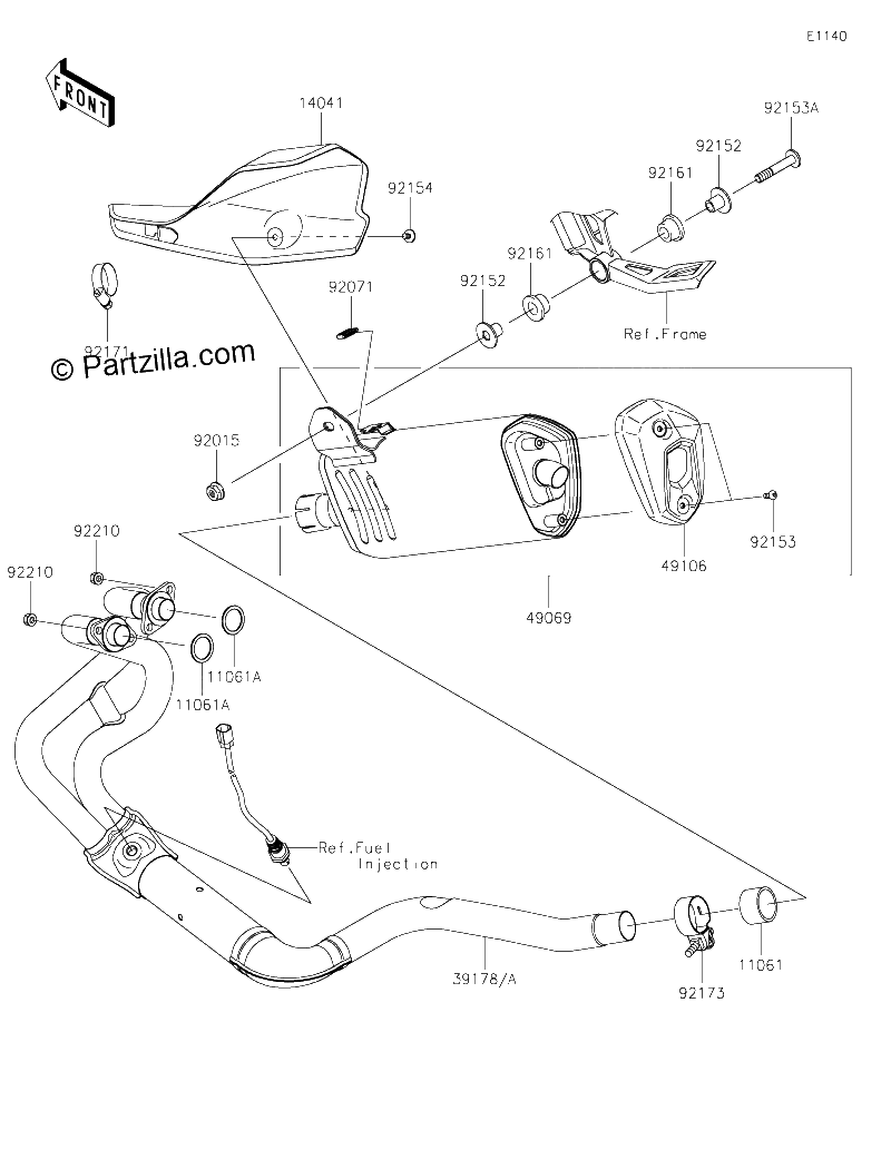 Diagrama de MUFFLER S