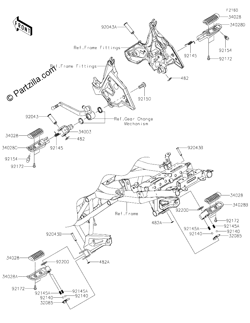 Diagrama de FOOTRESTS