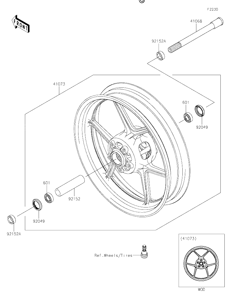 Diagrama de FRONT HUB