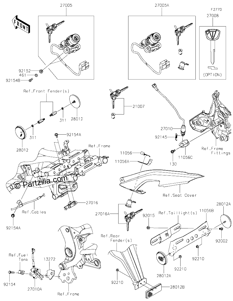 Diagrama de IGNITION SWITCH