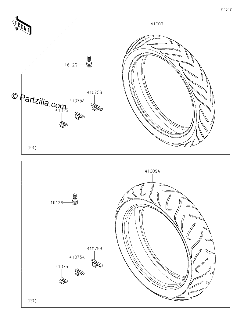 Diagrama de WHEELS TIRES