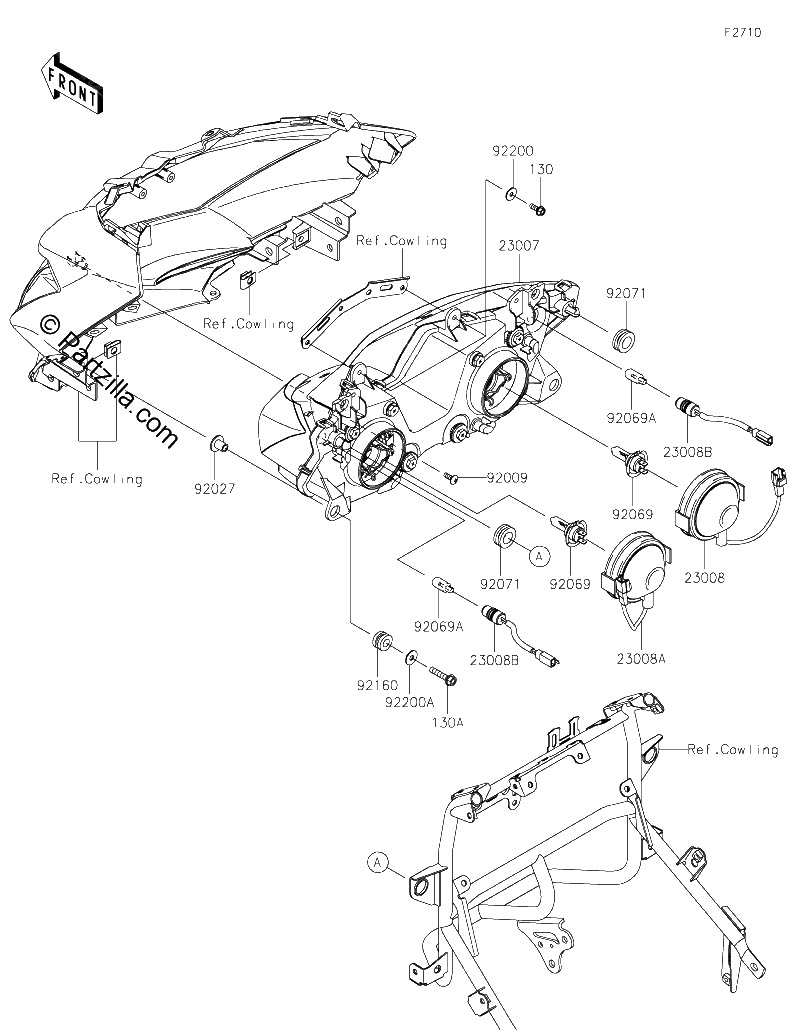 Diagrama de HEADLIGHT S