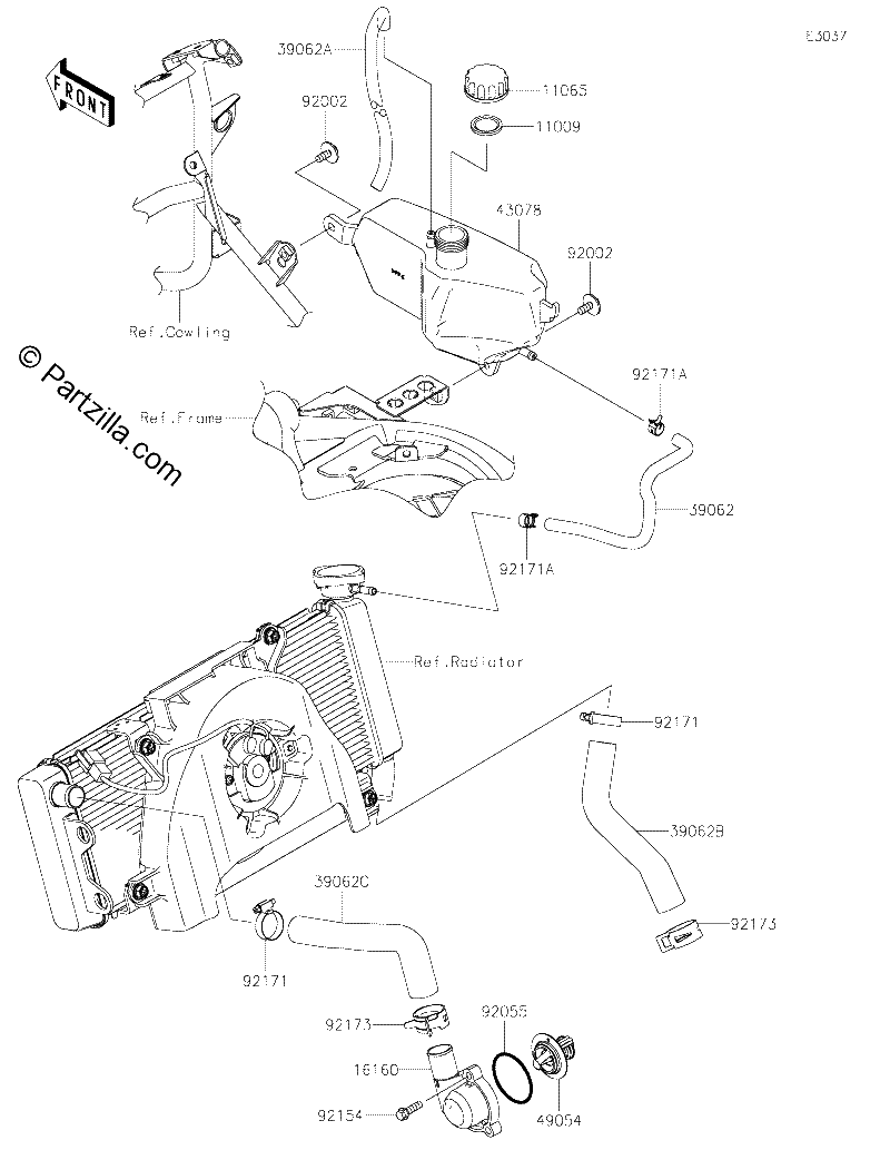 Diagrama de WATER PUMP