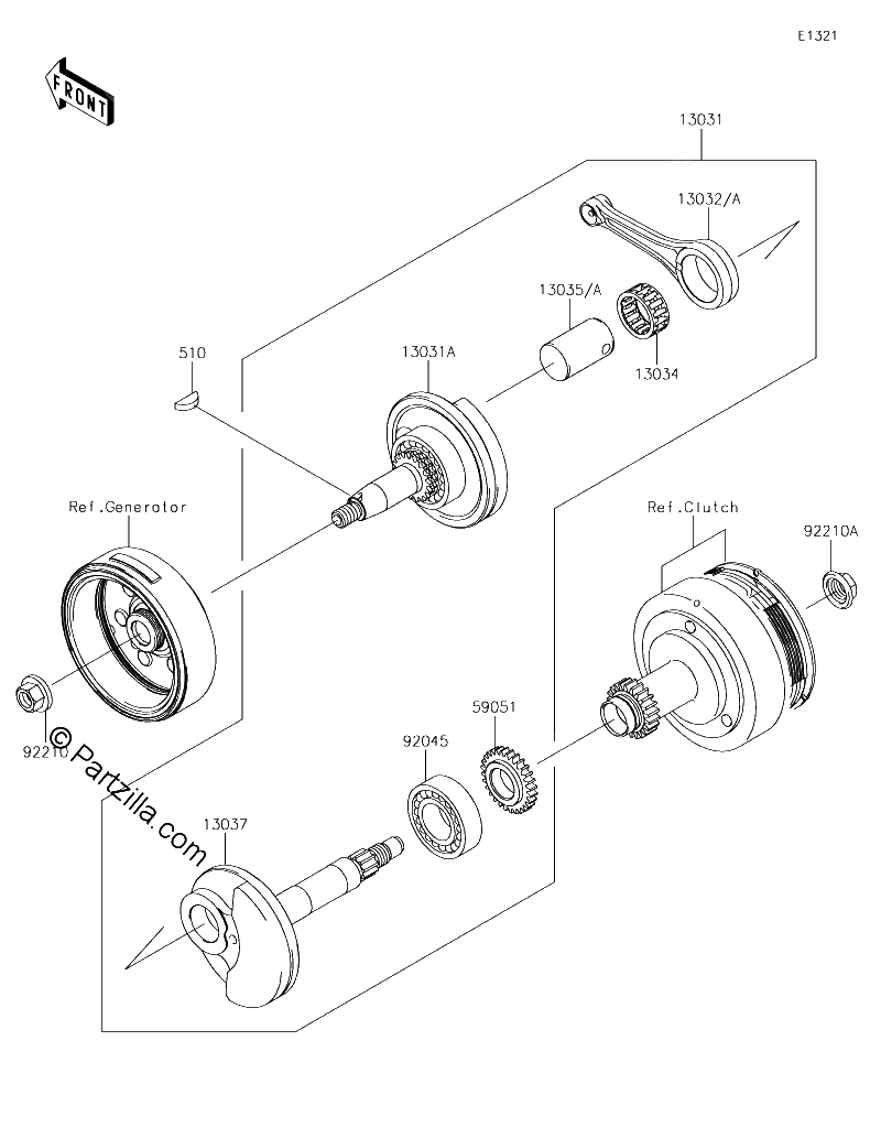 Diagrama de CRANKSHAFT