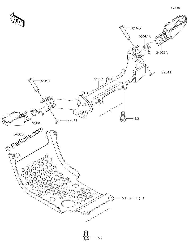 Diagrama de FOOTRESTS