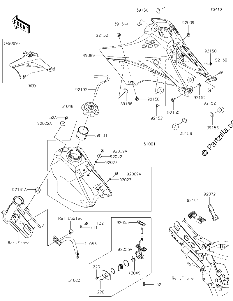 Diagrama de FUEL TANK