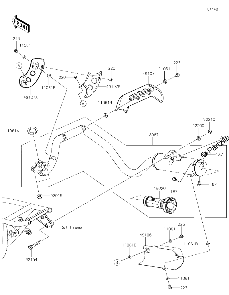 Diagrama de MUFFLER S